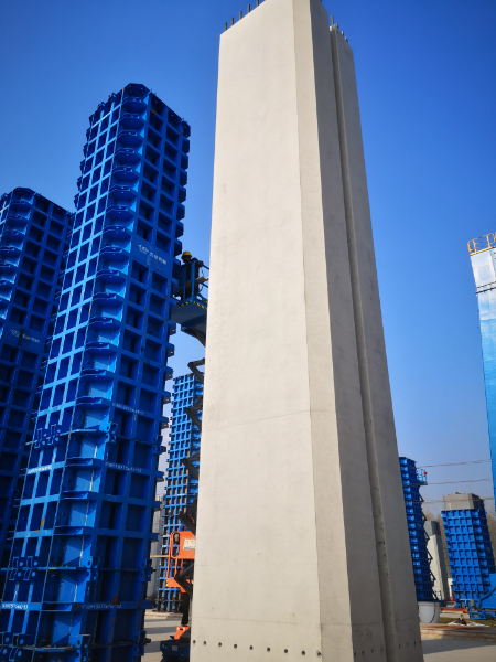 绍兴市城投建筑工业化有限公司预制墩身与盖梁