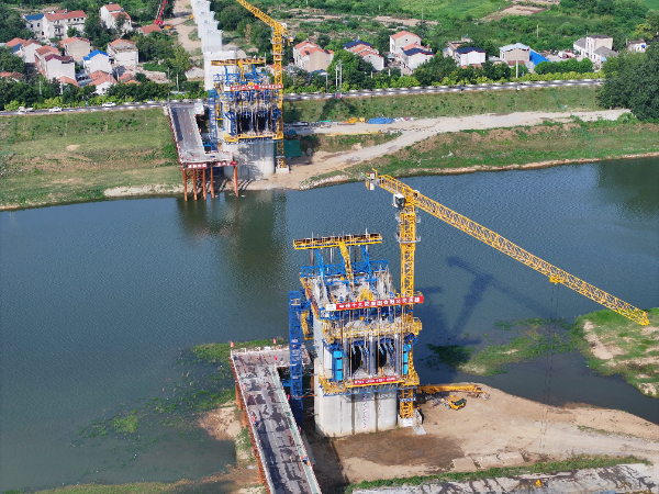 细数合武高铁的五新"空中造桥军团"